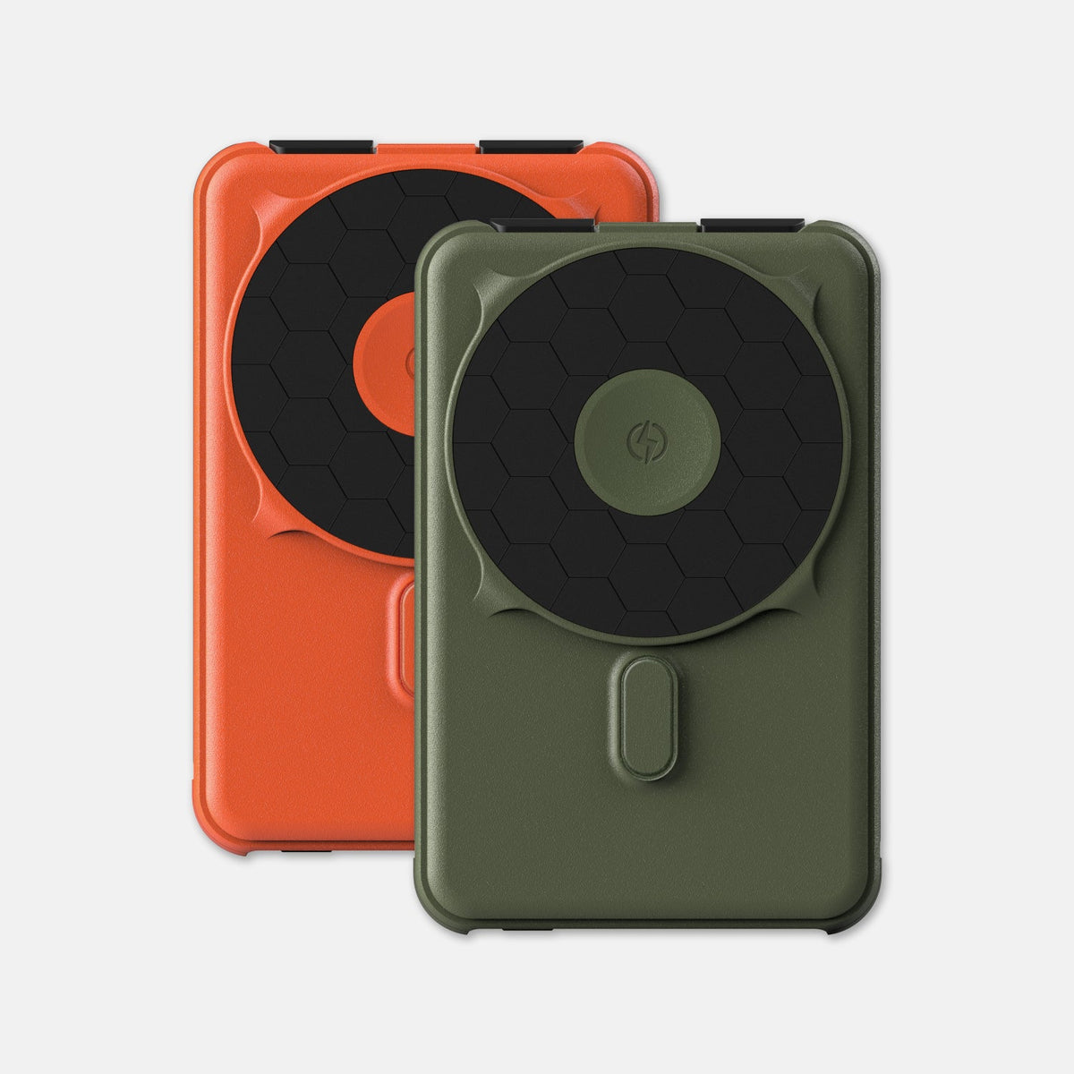 Magnetic Power Bank Bundle (2-Pack) - Basecamp Orange / Matte Olive - Image 2