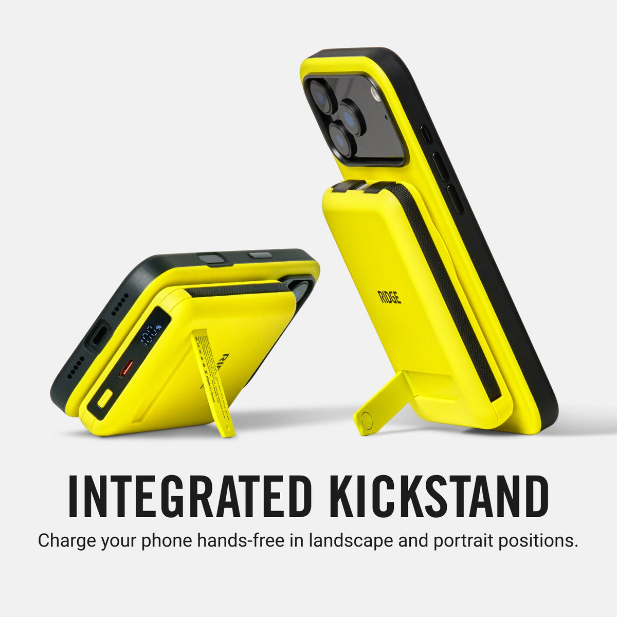 Magnetic Power Bank - Hyper Lime - Image 10