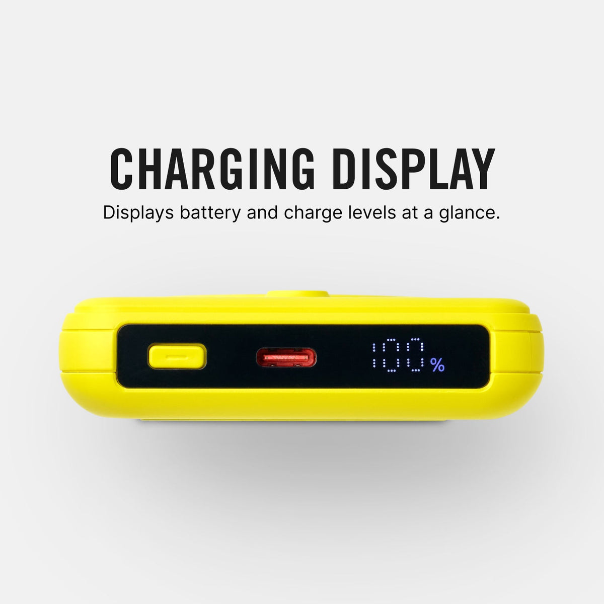 Magnetic Power Bank - Hyper Lime - Image 11