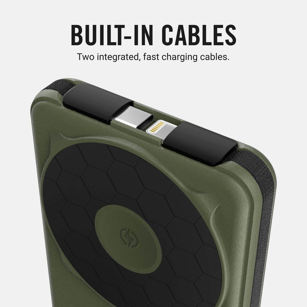 Magnetic Power Bank Bundle (3-Pack) - Matte Olive - Image 9
