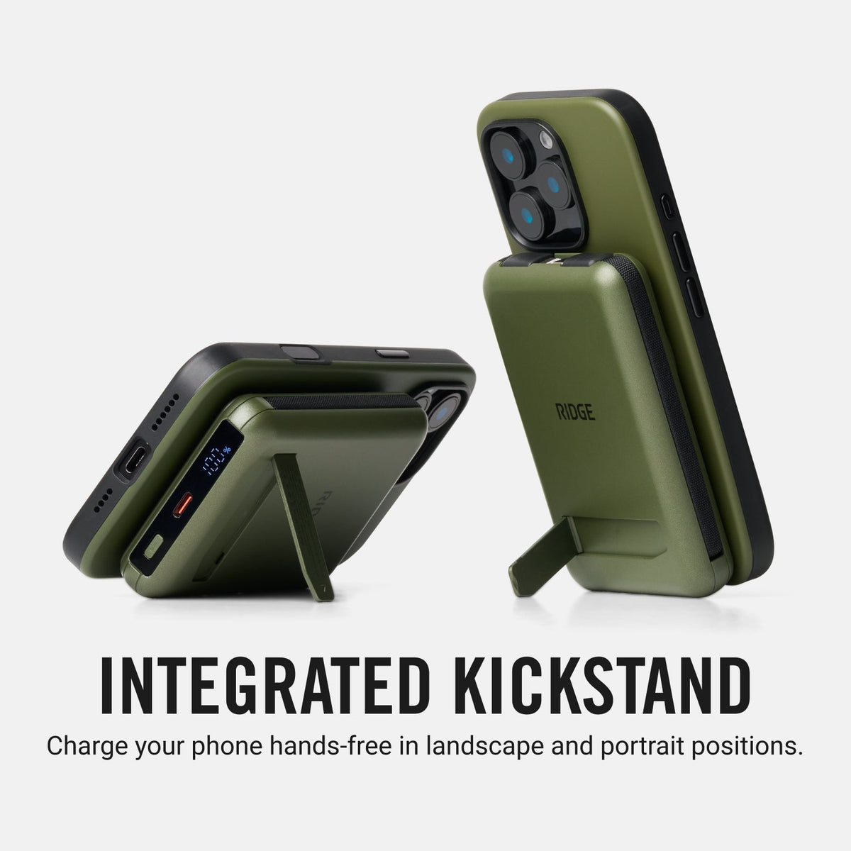Everyday Charging Kit - iPhone 17 Pro Max - Matte Olive - Image 5