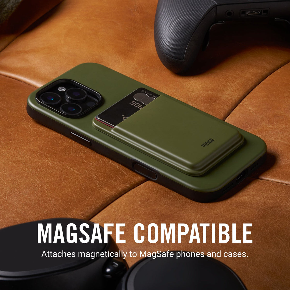 MagSafe Cardholder - Matte Olive - Image 10