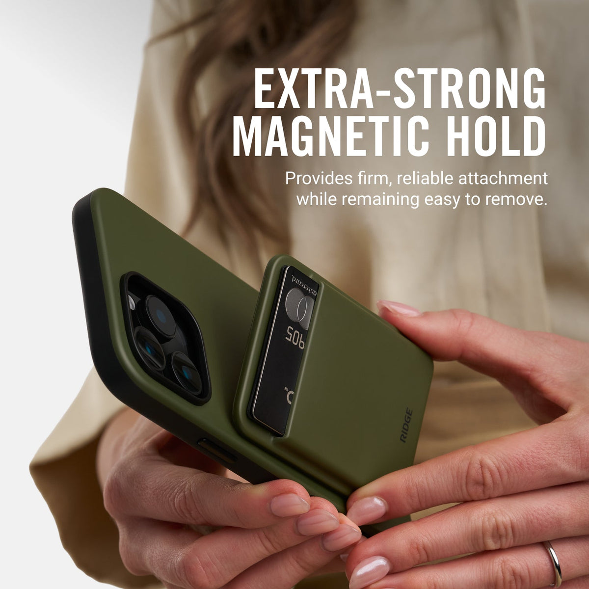 MagSafe Cardholder - Matte Olive - Image 5