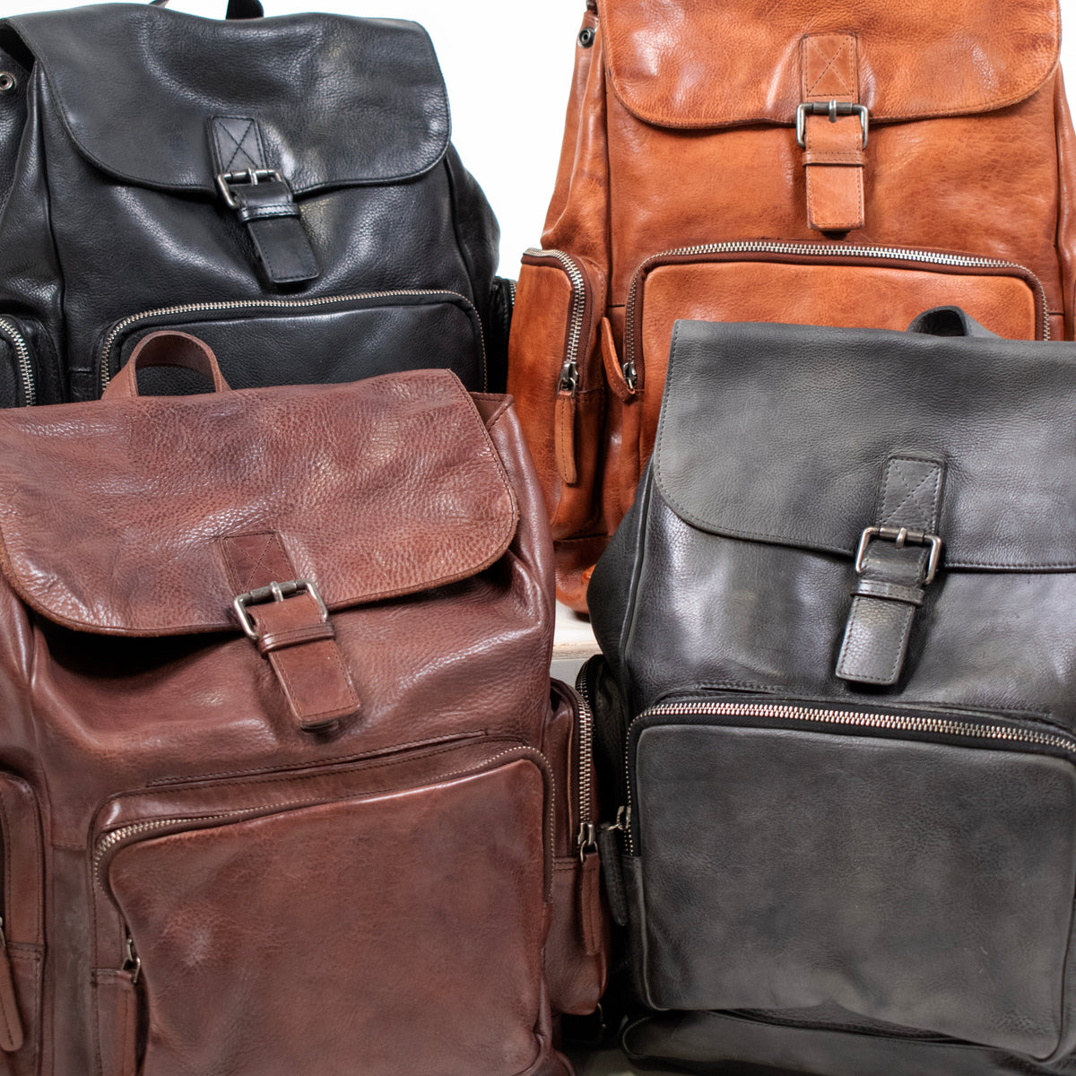Mateo Leather Backpack - Image 9
