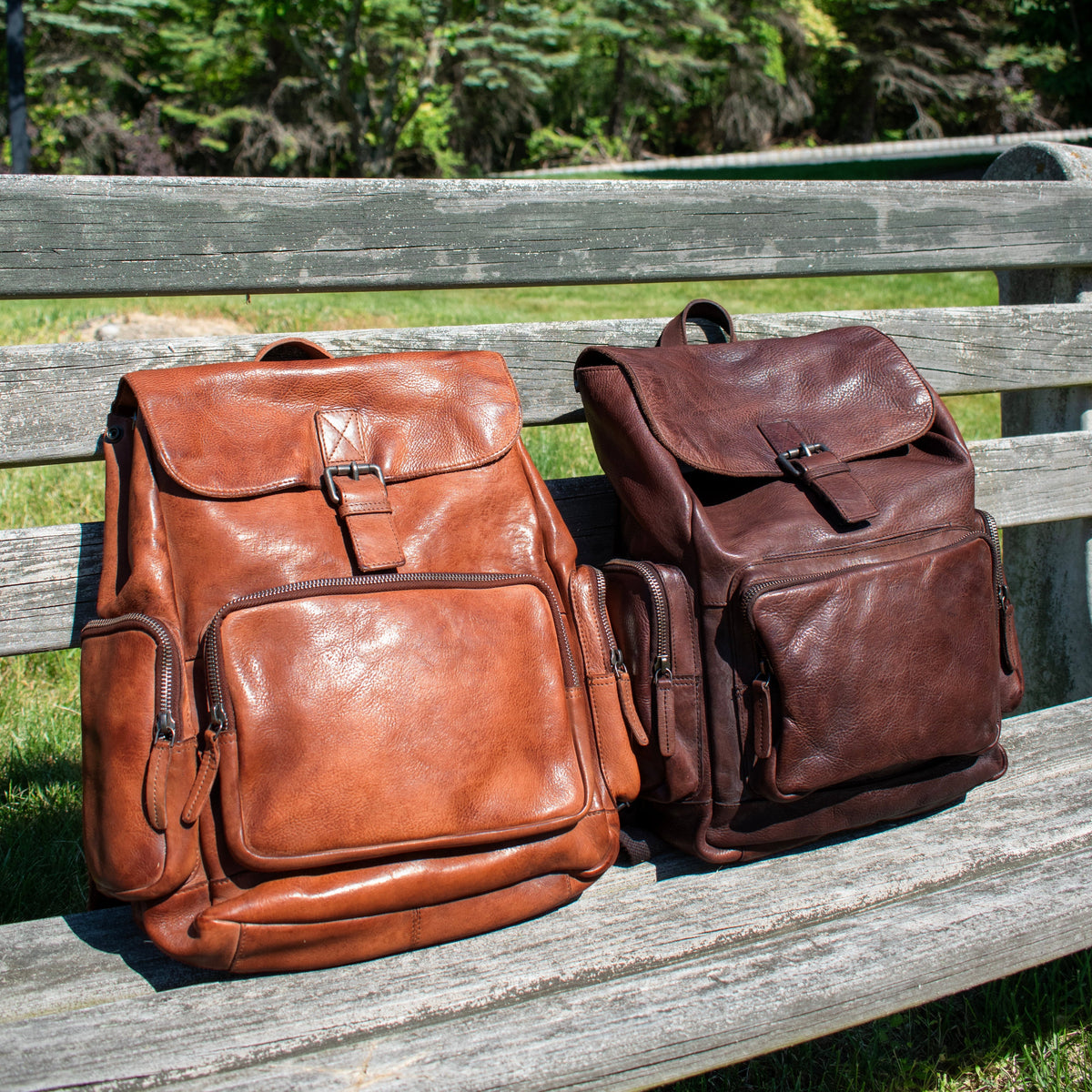 Mateo Leather Backpack - Image 10