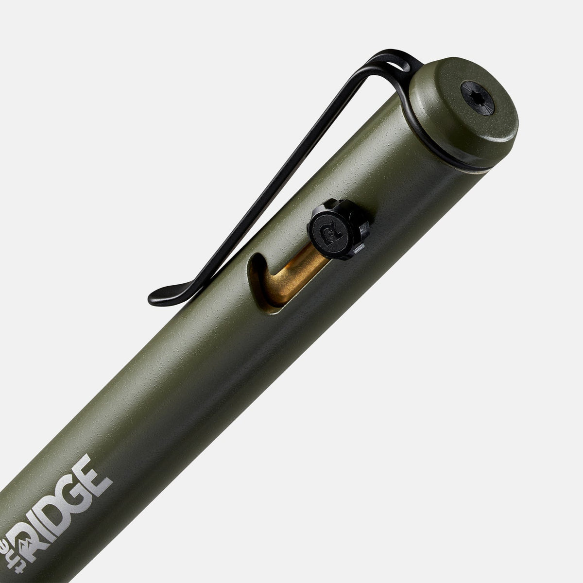 Ridge Bolt Action Pen - Matte Olive - Image 3