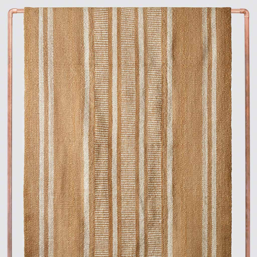 Mendoza Handwoven Area Rug - Mustard