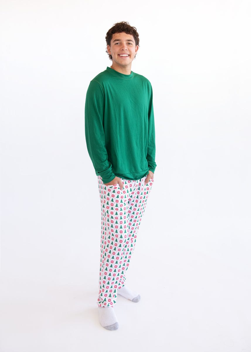 Montage Men's Pajama Top - Green