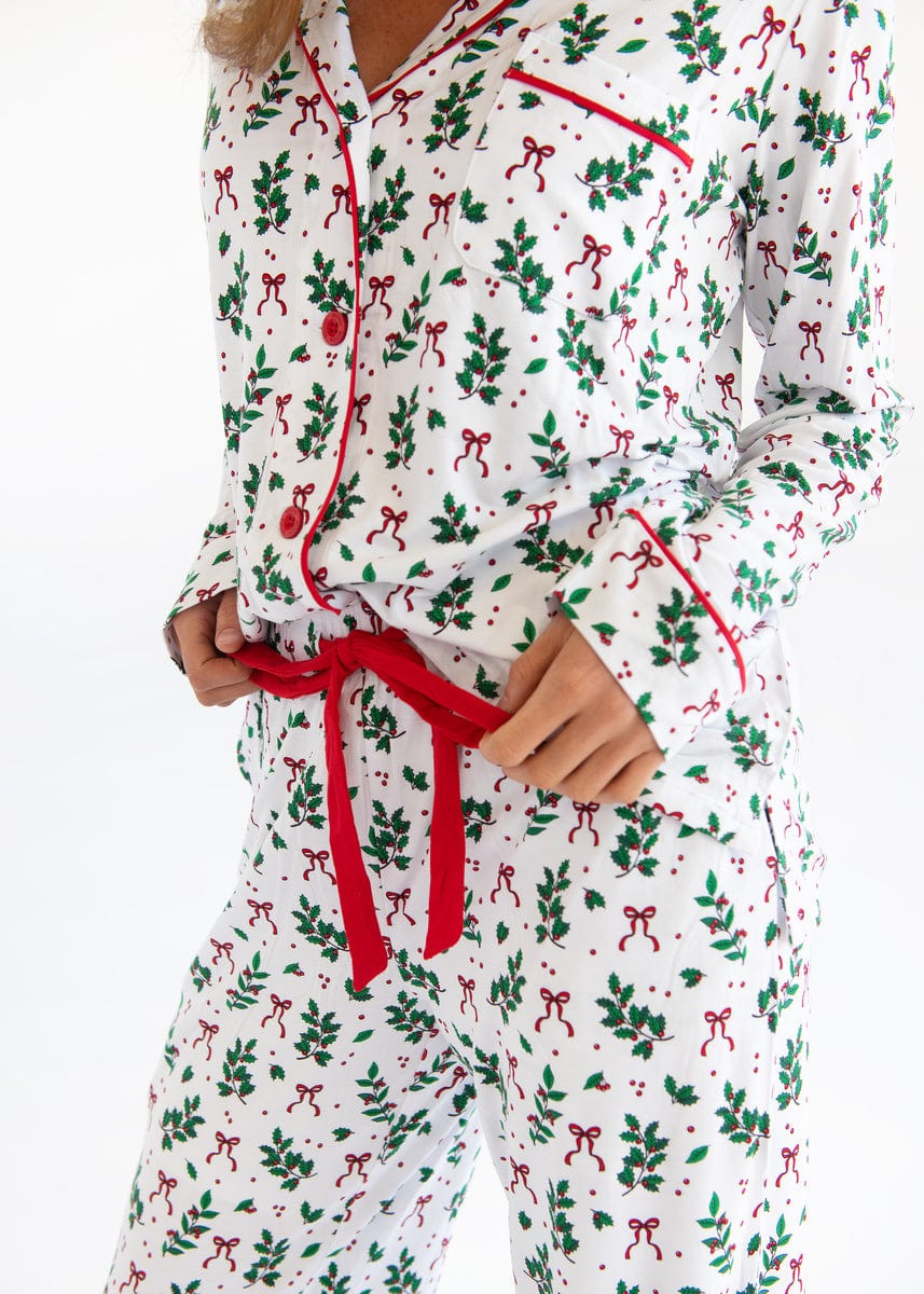 Middle of the Night Button Up - Holiday Bow - Image 5