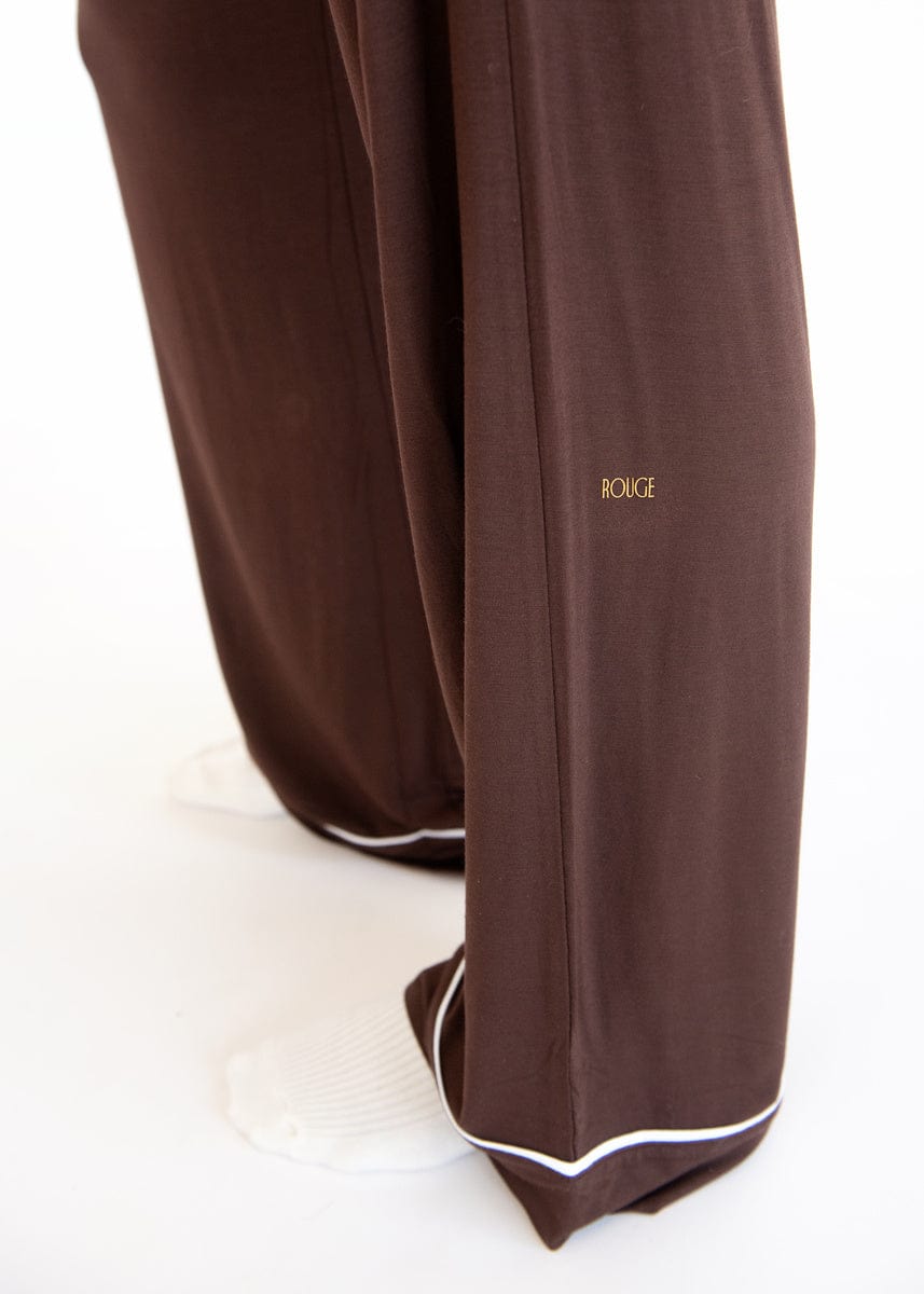 Middle of the Night Button Up - Coffee - Image 10