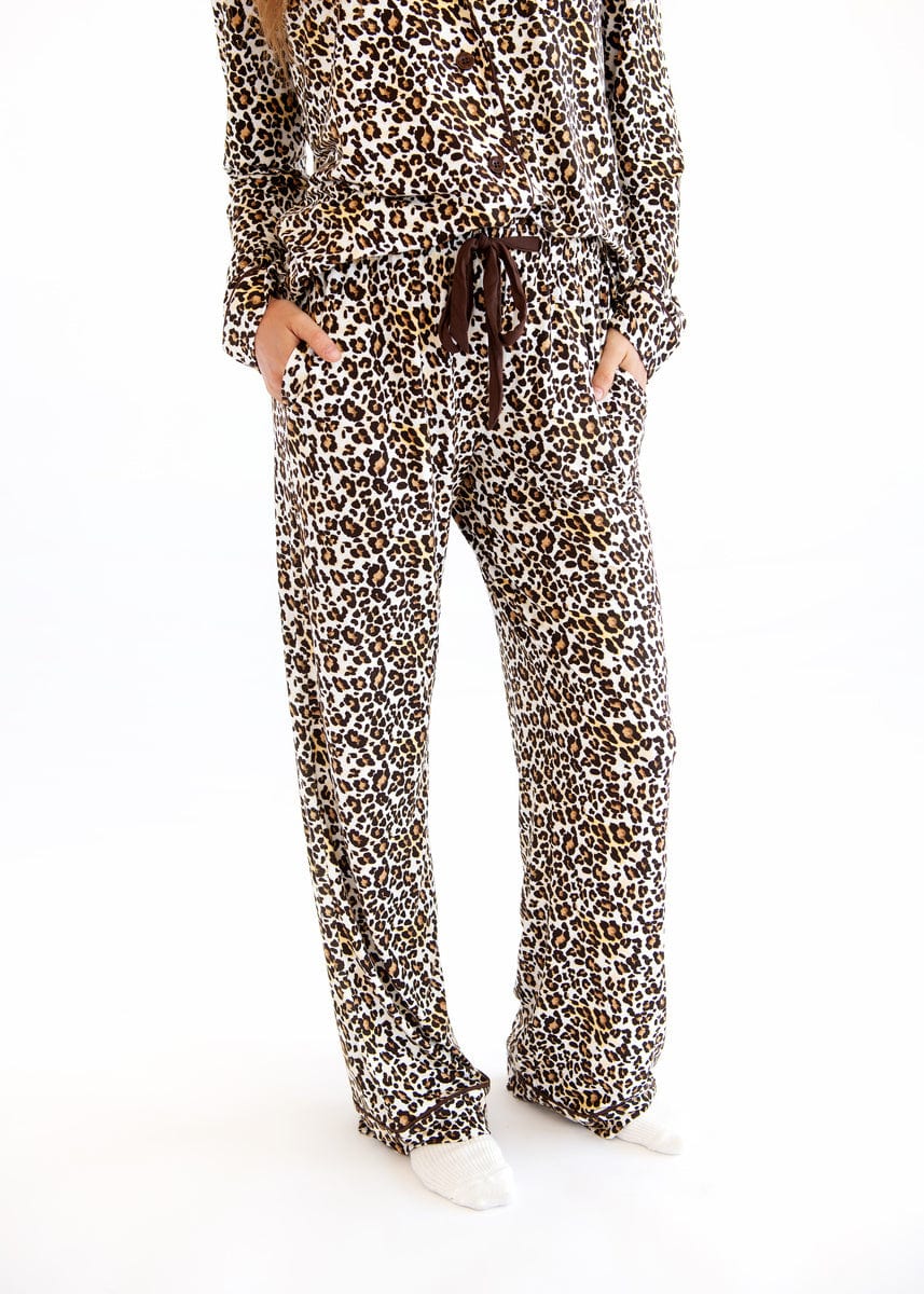 Middle of the Night Button Up - Leopard - Image 7