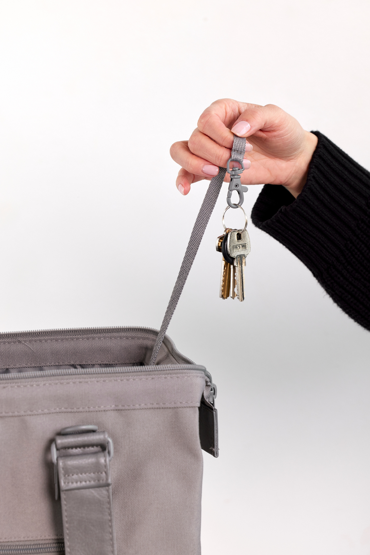 The Mini Weekender in Grey - Image 8