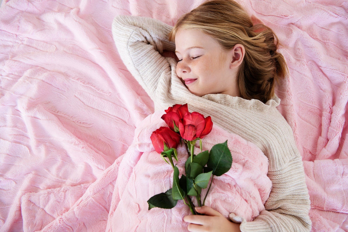 Sorbet True Pink Blanket - Image 2