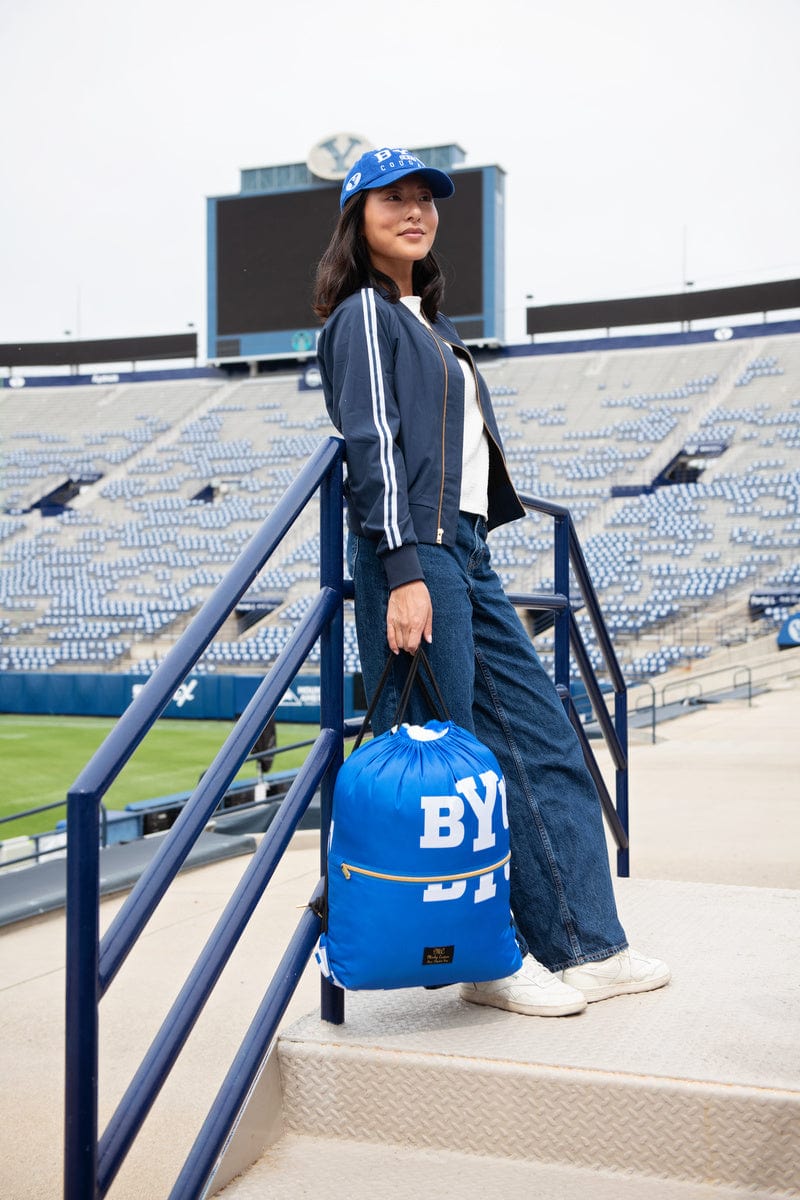 BYU Cougars Hooded Stadium Blanket - Everywhere Blanket - Image 2