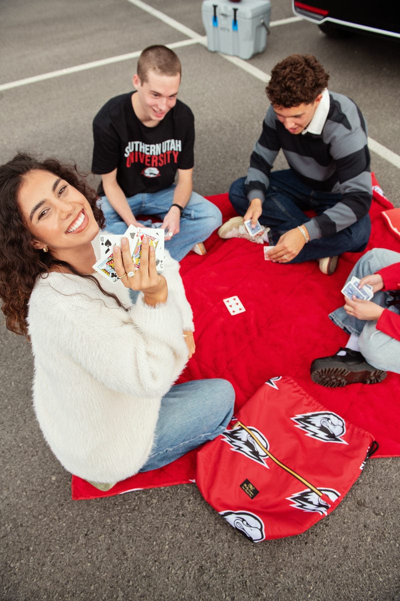 Southern Utah Thunderbirds Hooded Stadium Blanket - Everywhere Blanket - Image 3