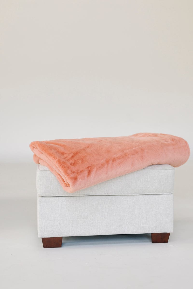 Lush Tawny Spice Blanket - Image 2