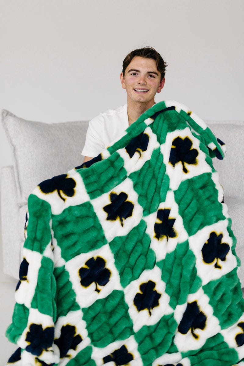 Notre Dame Fighting Irish Blanket - Hugs - Image 2