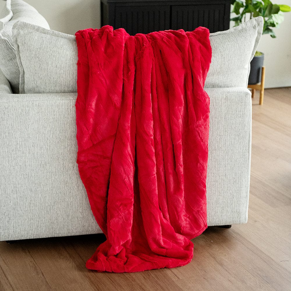 Sorbet Red Blanket - Image 2