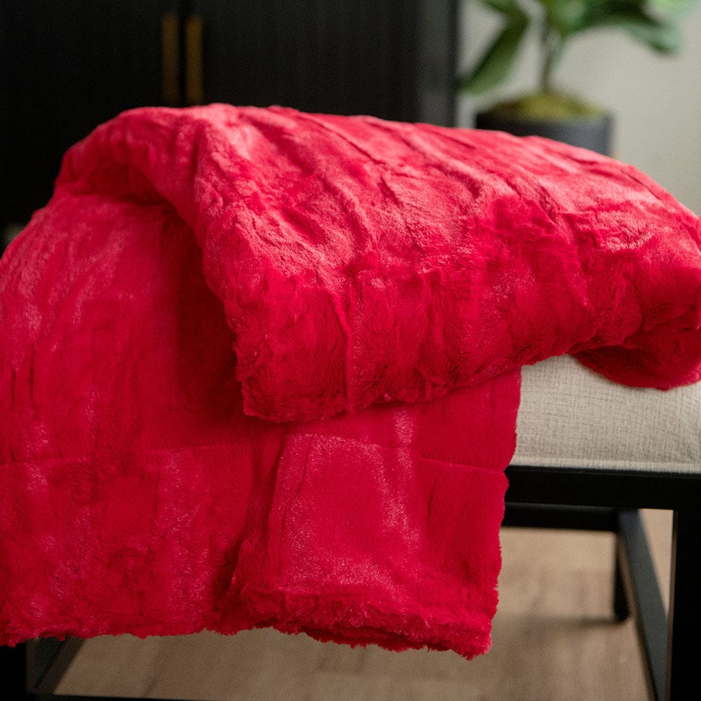 Sorbet Red Blanket - Image 3