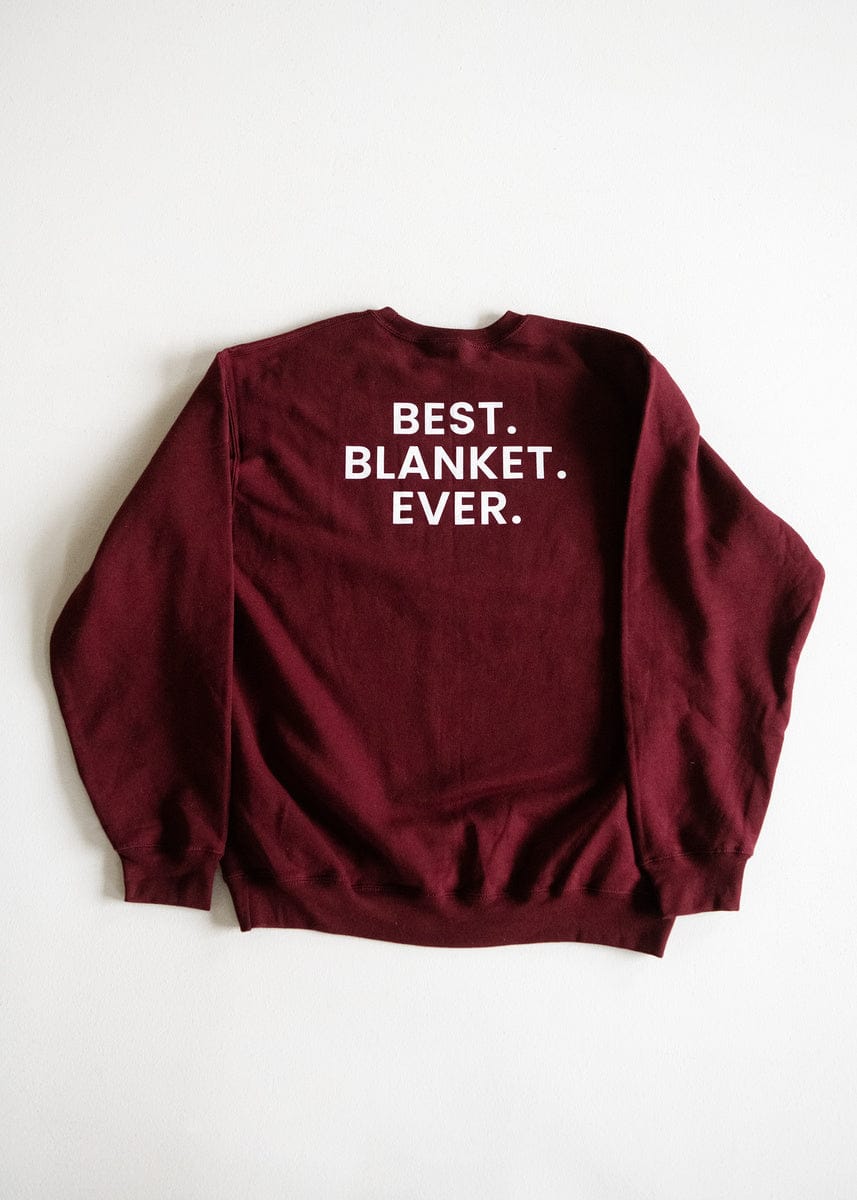 Minky Couture Sweatshirt - Maroon - Image 4