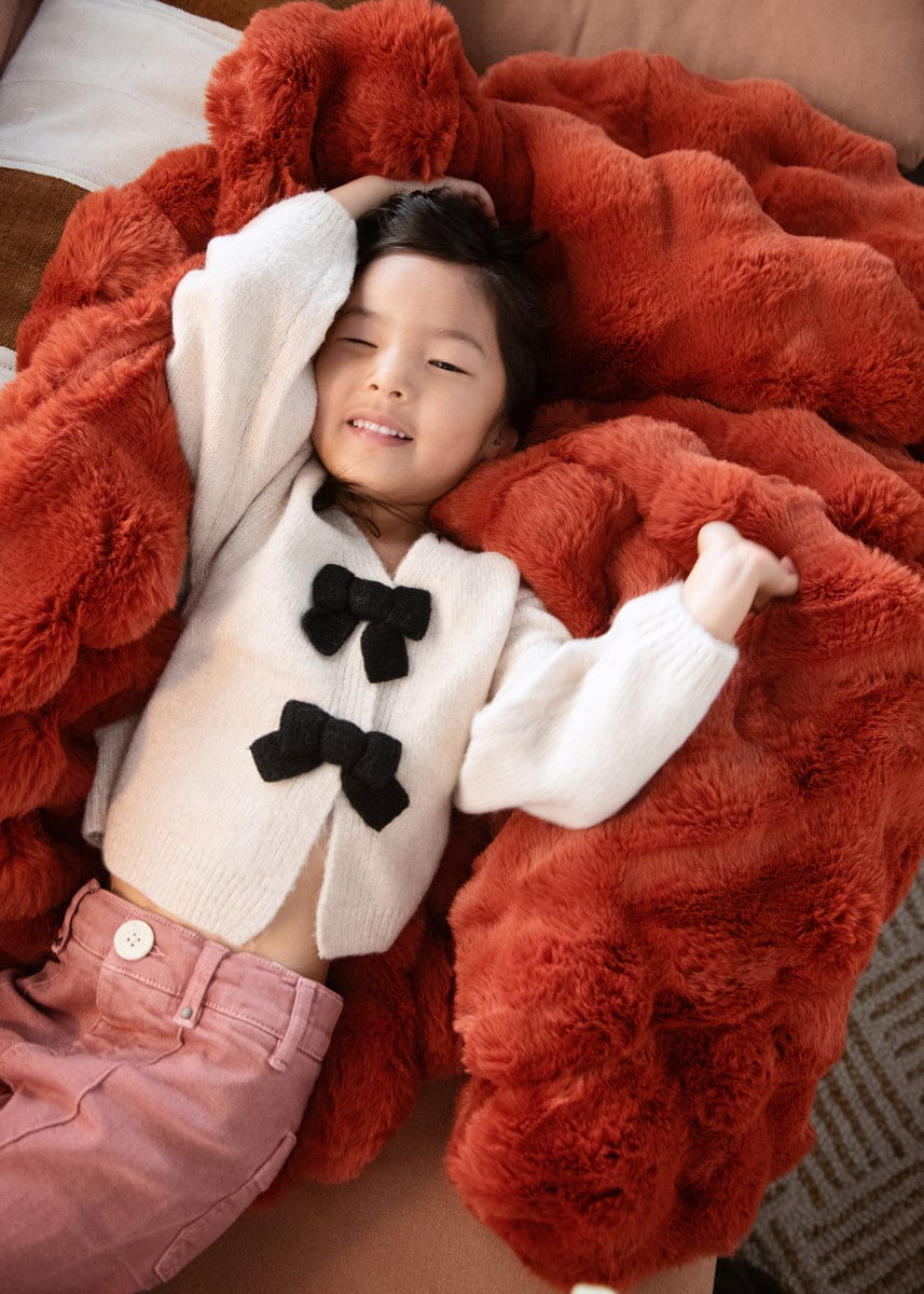 Premium Cloud Paprika Blanket - Image 4
