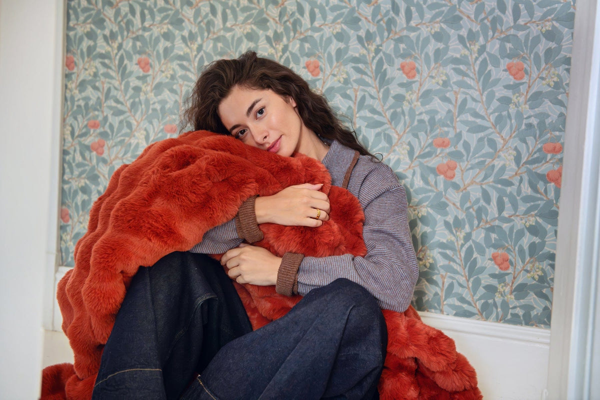 Premium Cloud Paprika Blanket - Image 3