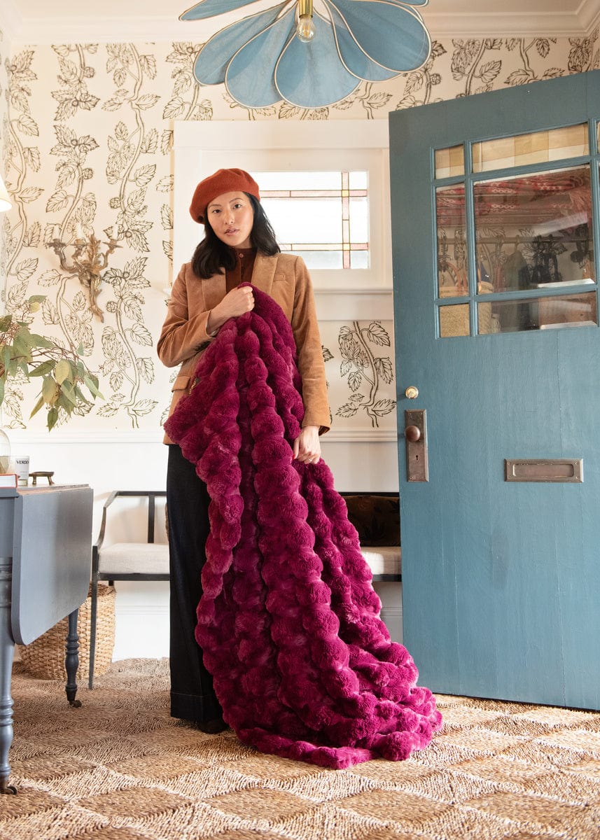Premium Cloud Plum Blanket