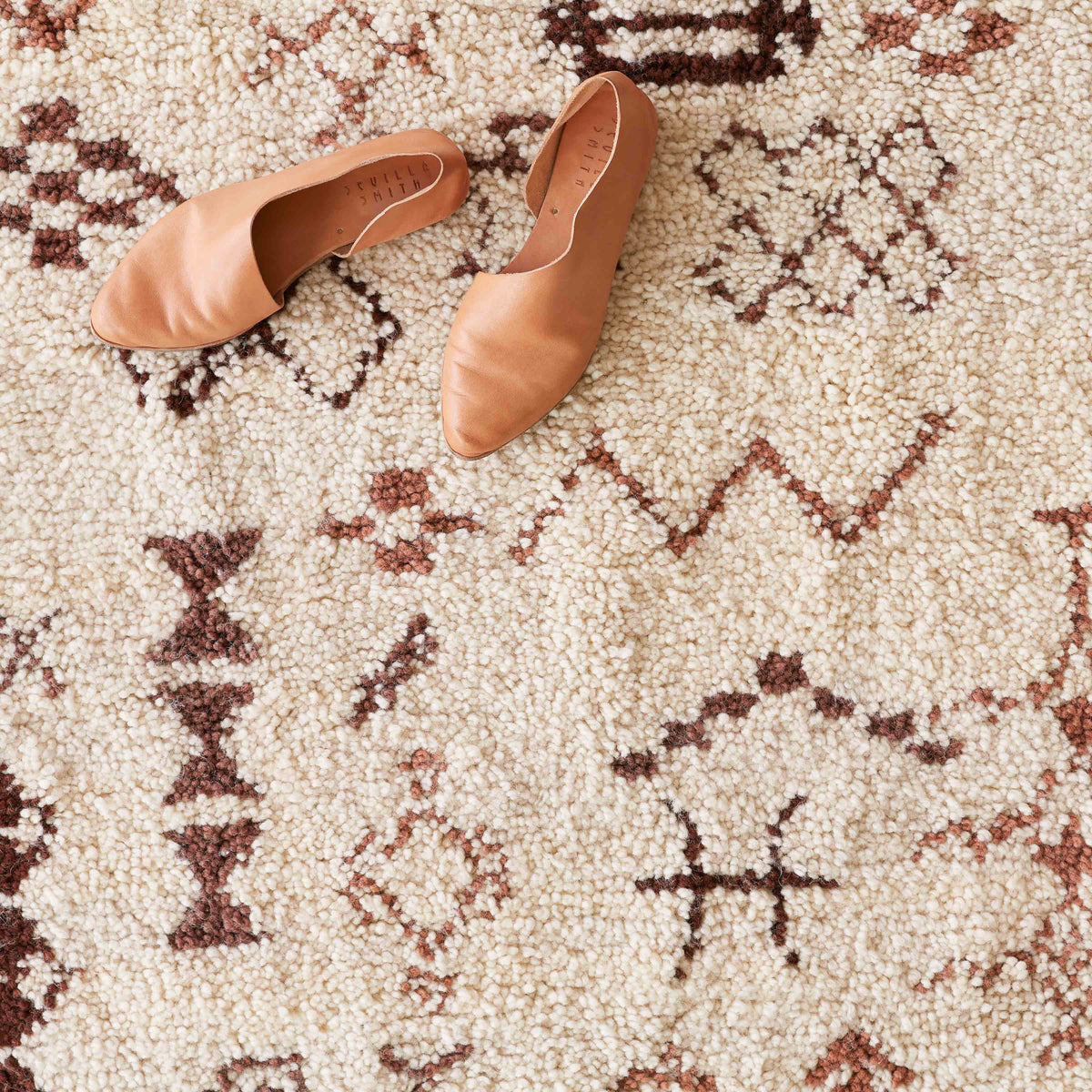 Nadia Hand-Knotted Beni Ourain Area Rug - Image 4