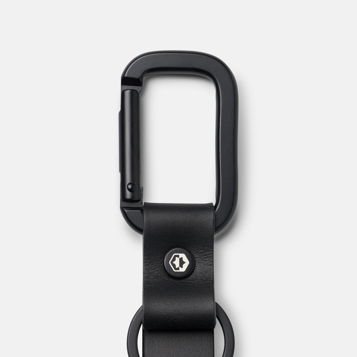 Everyday Keychain - Midnight Black Leather - Image 3