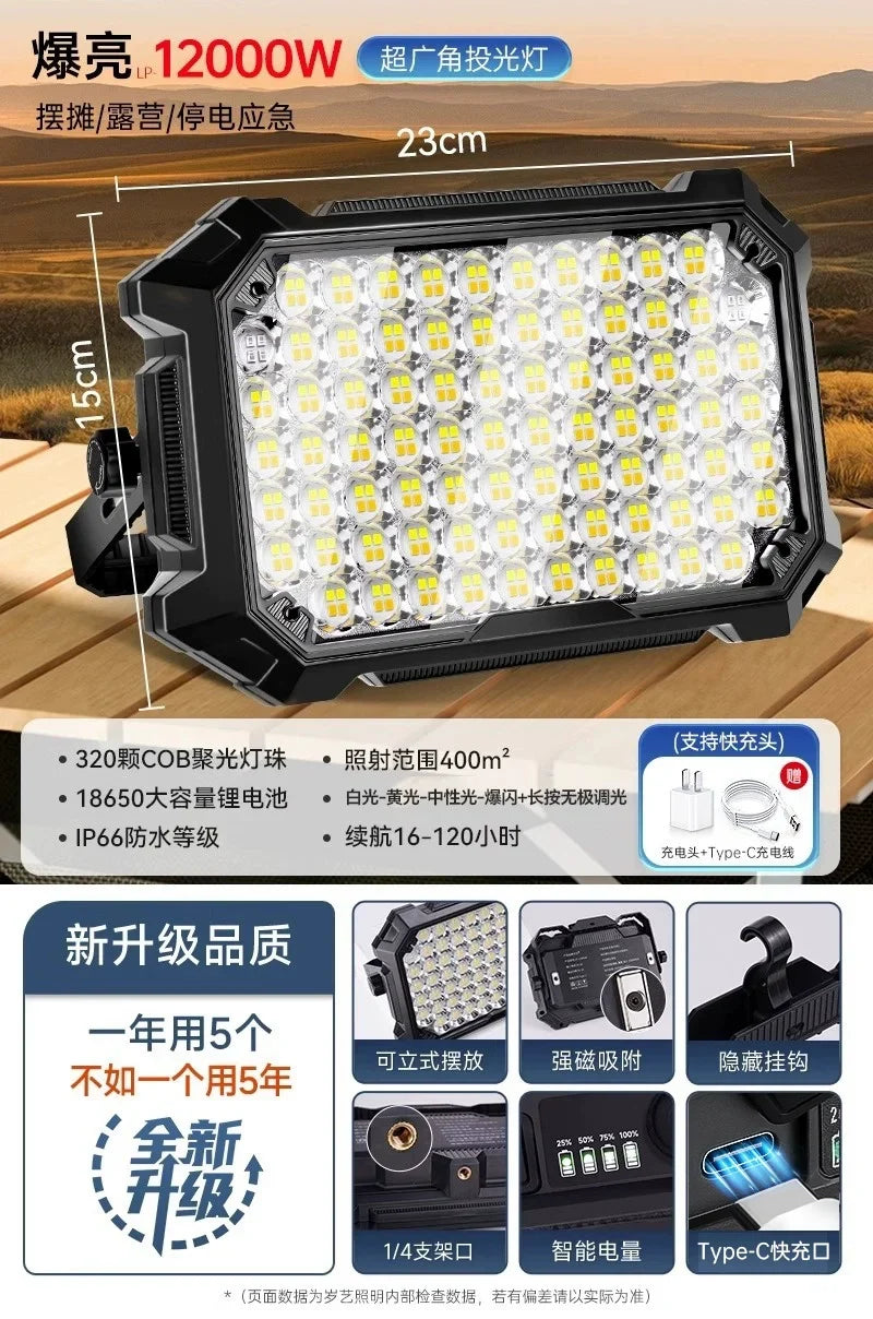 LED Solar Emergency Light - Image 31
