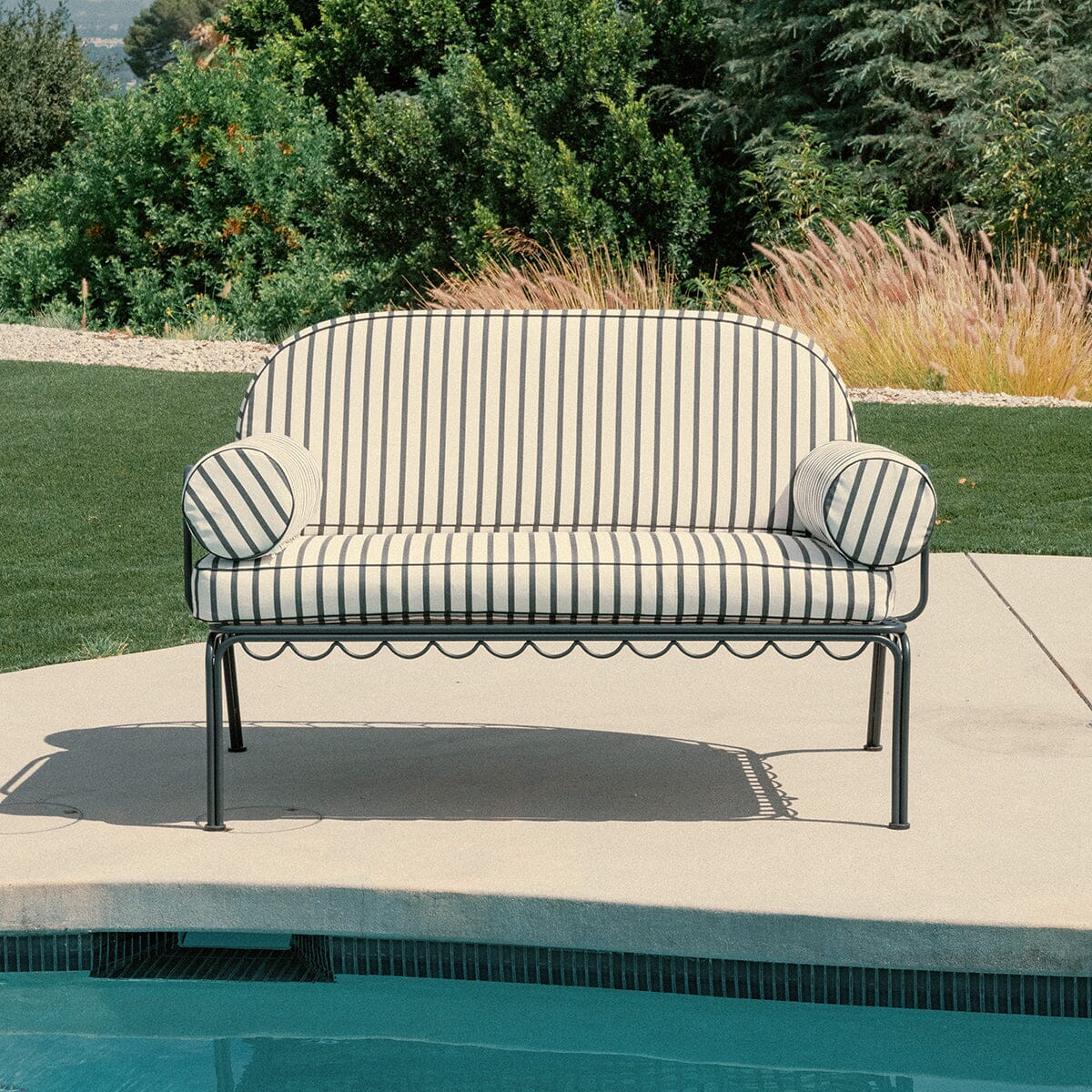 The Al Fresco Love Seat Slip Cover Set - Image 9