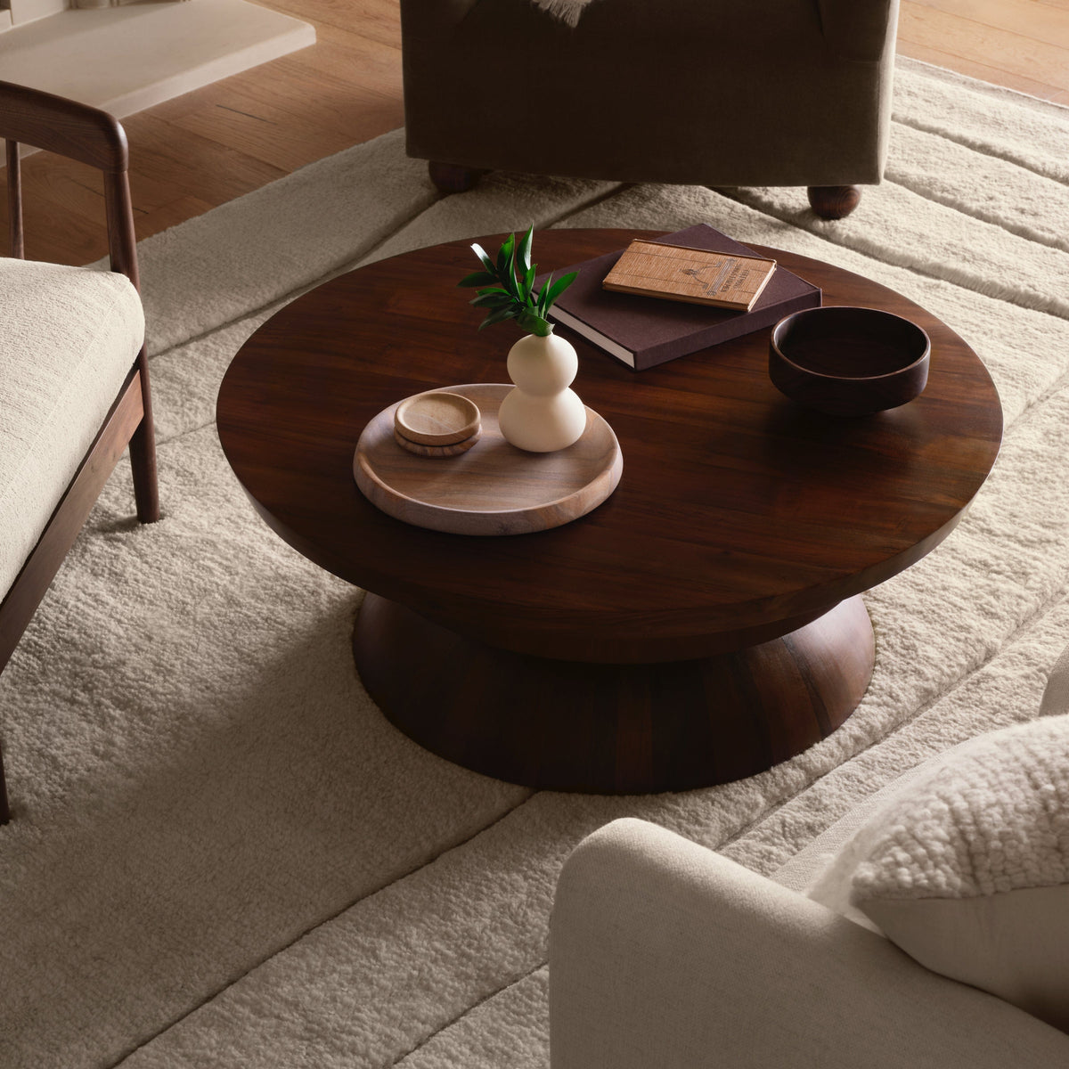 Prina Wood Coffee Table - Image 2