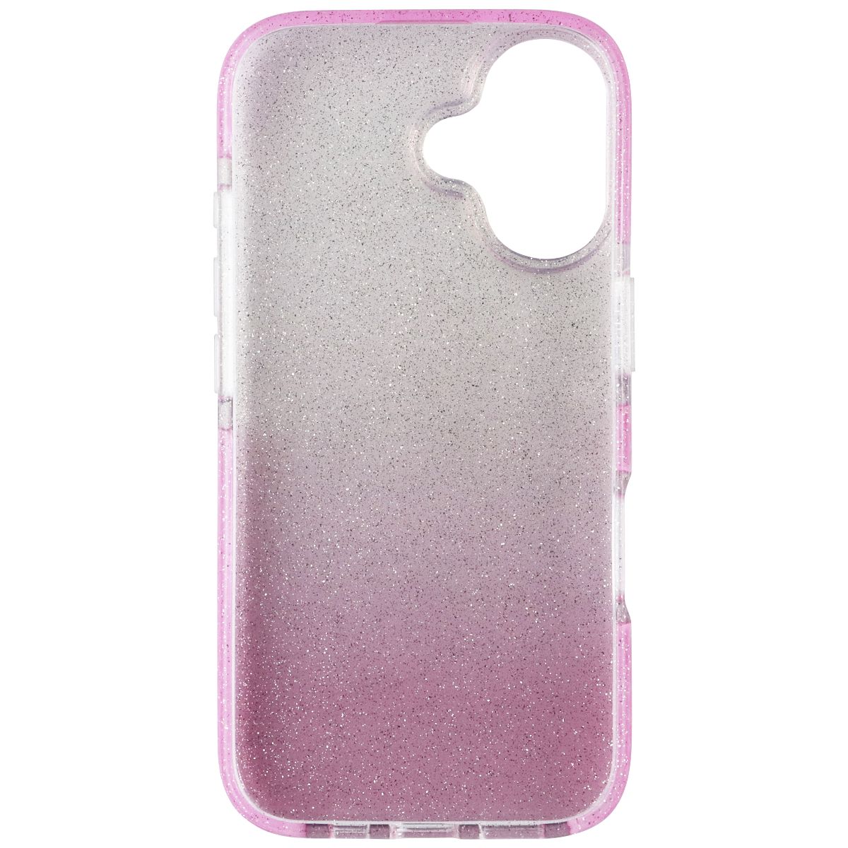 PureGear Slim Shell Designer Series Case for Apple iPhone 16 - Pink/Glitter - New - Image 3