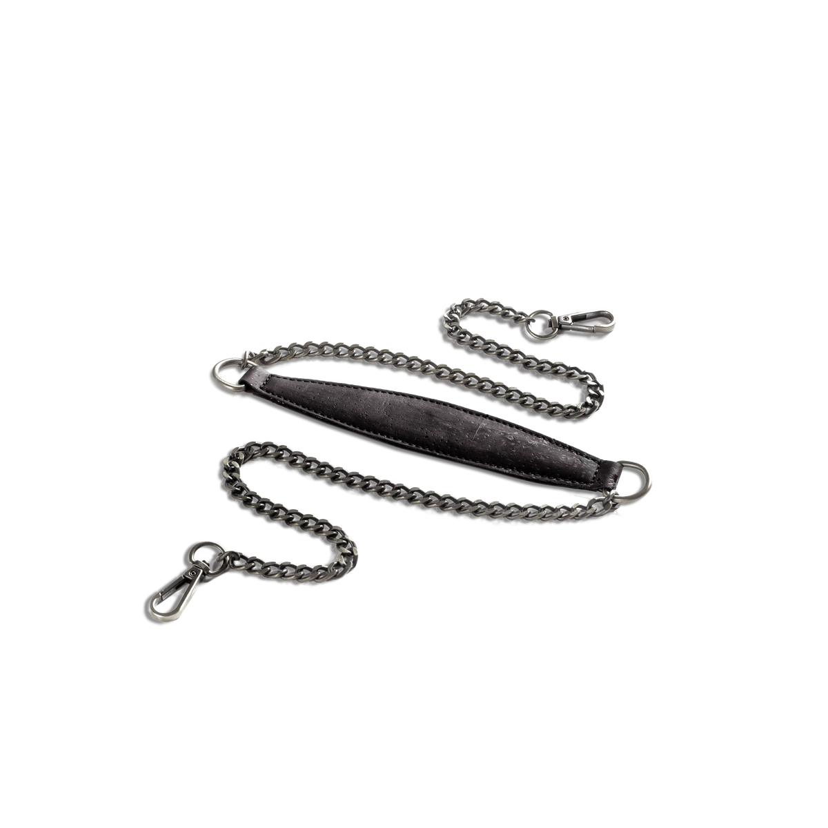 Chain Strap - Black - Chrome