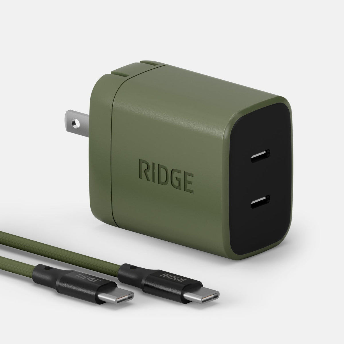 45W Power Adapter Kit - Matte Olive - Image 2