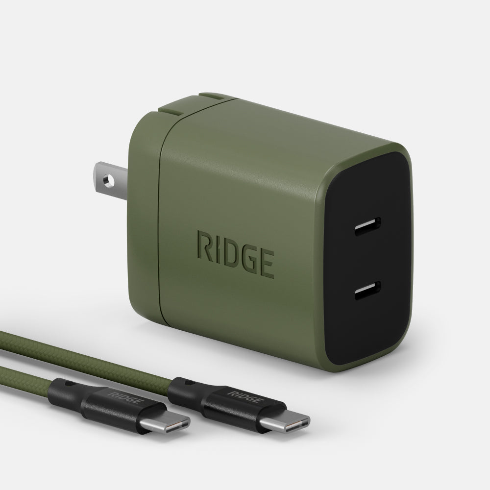 45W Power Adapter Kit - Matte Olive