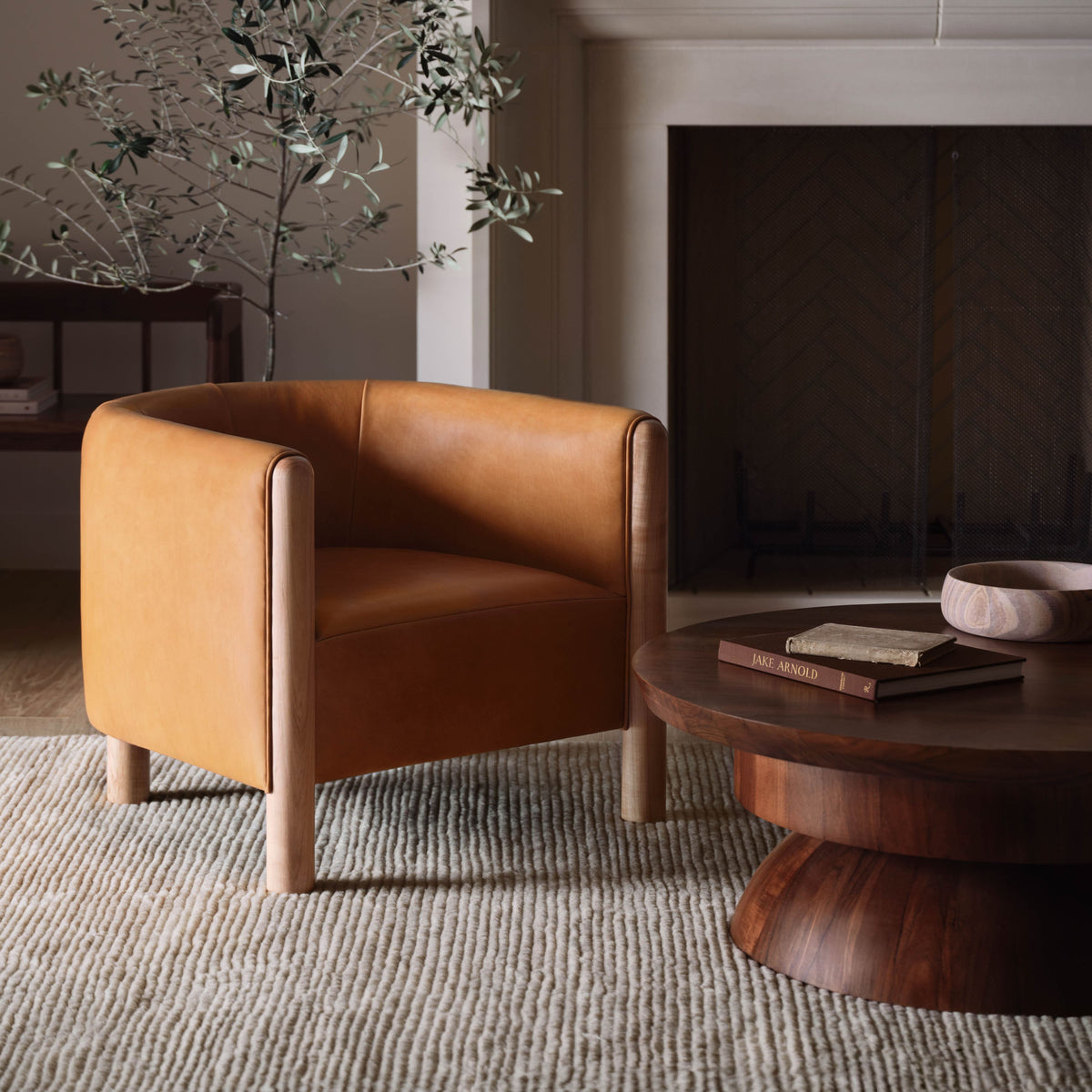 Prina Wood Coffee Table - Image 6