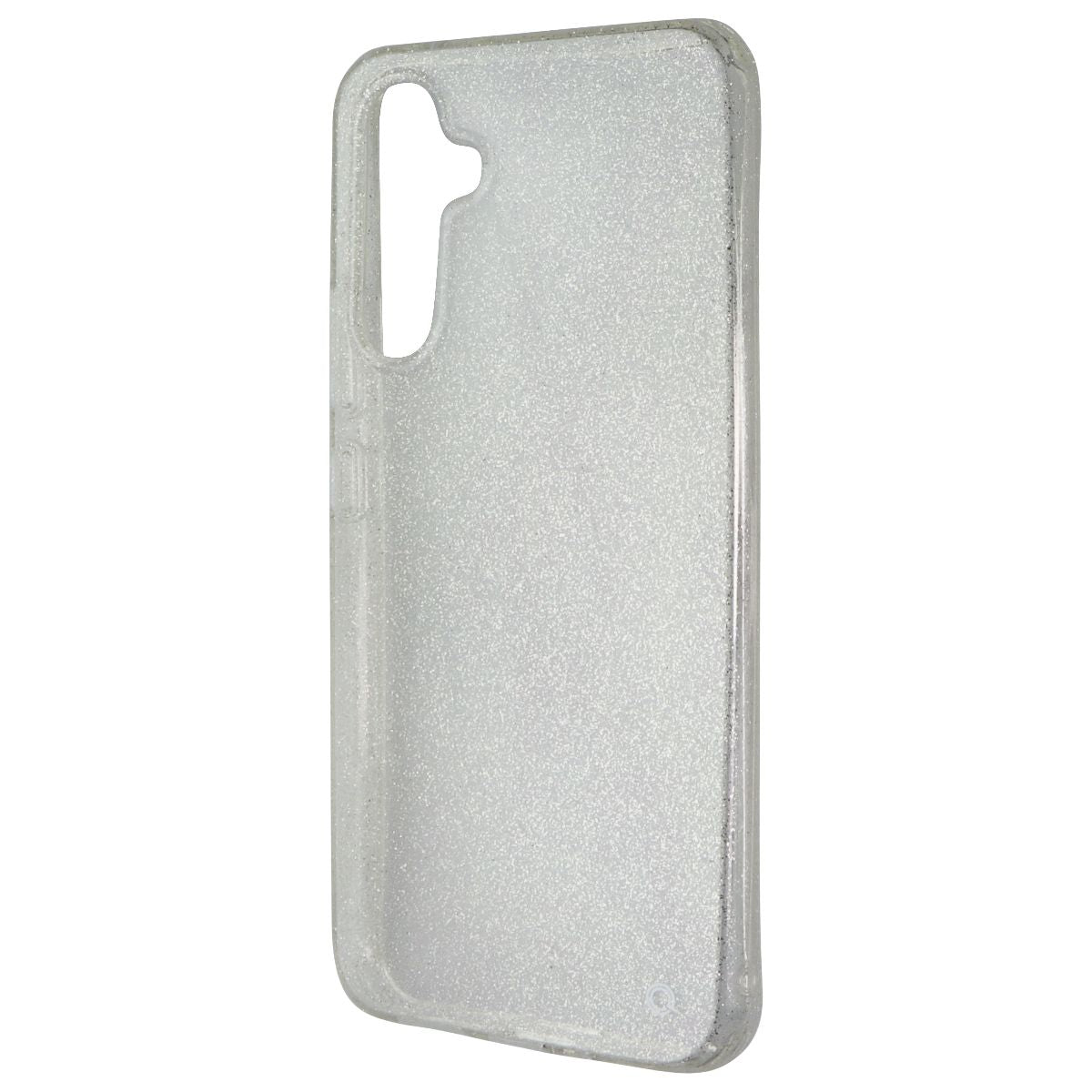 Quikcell Icon Silver Shimmer Case for Samsung Galaxy A54 5G - Glitter/Clear - New