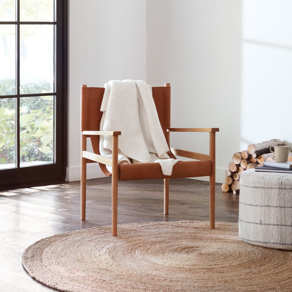 Rassi Handwoven Round Jute Area Rug - Image 5