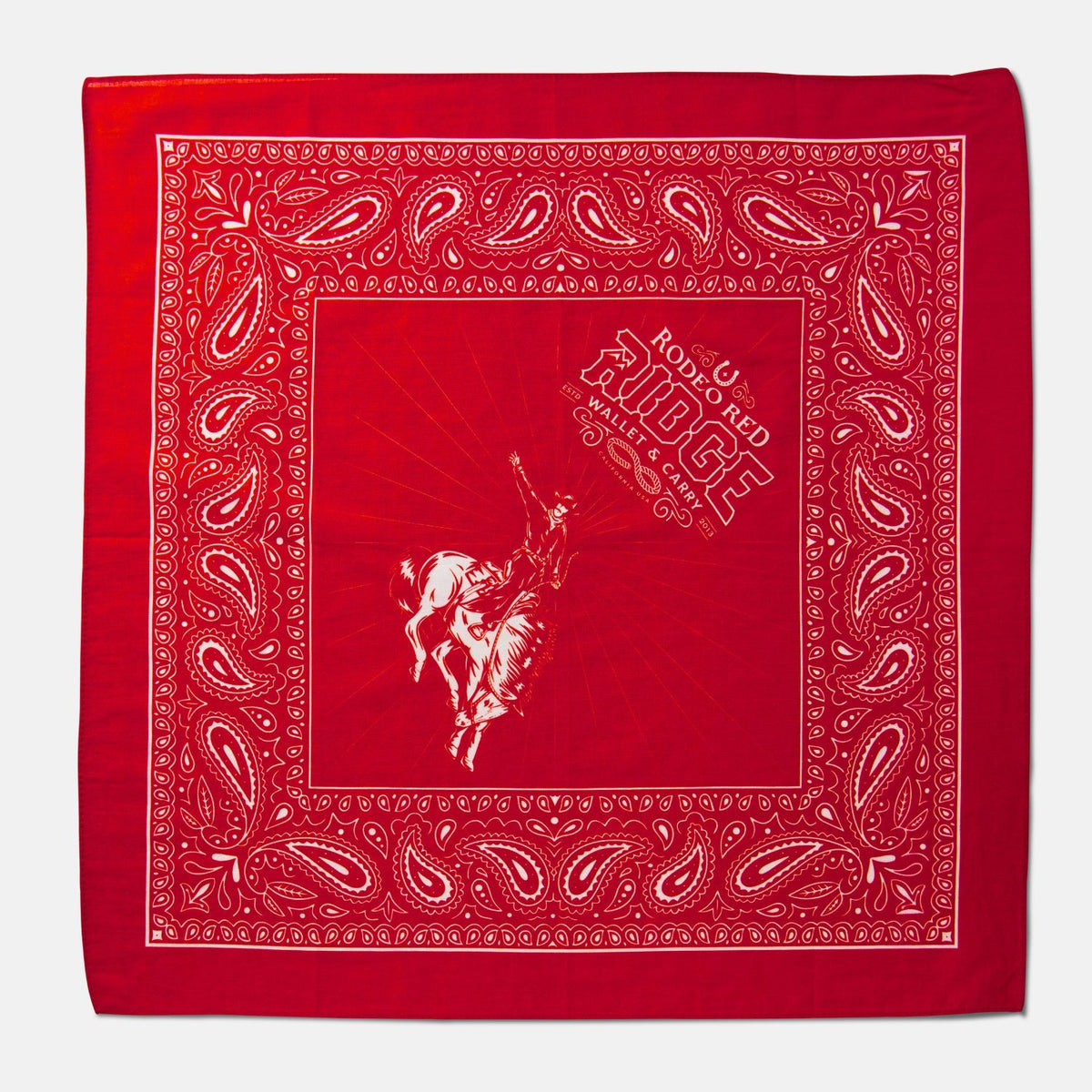 Ridge Bandana - Rodeo Red - Image 2
