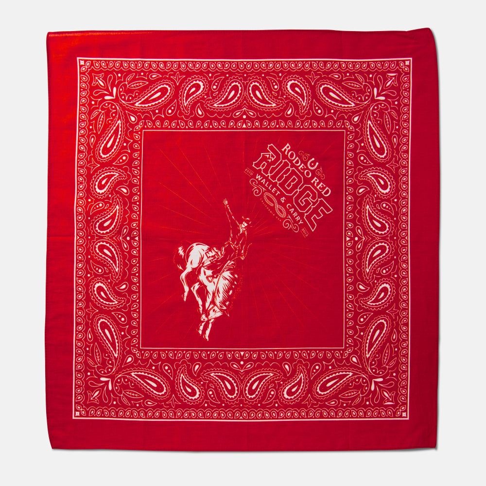 Ridge Bandana - Rodeo Red