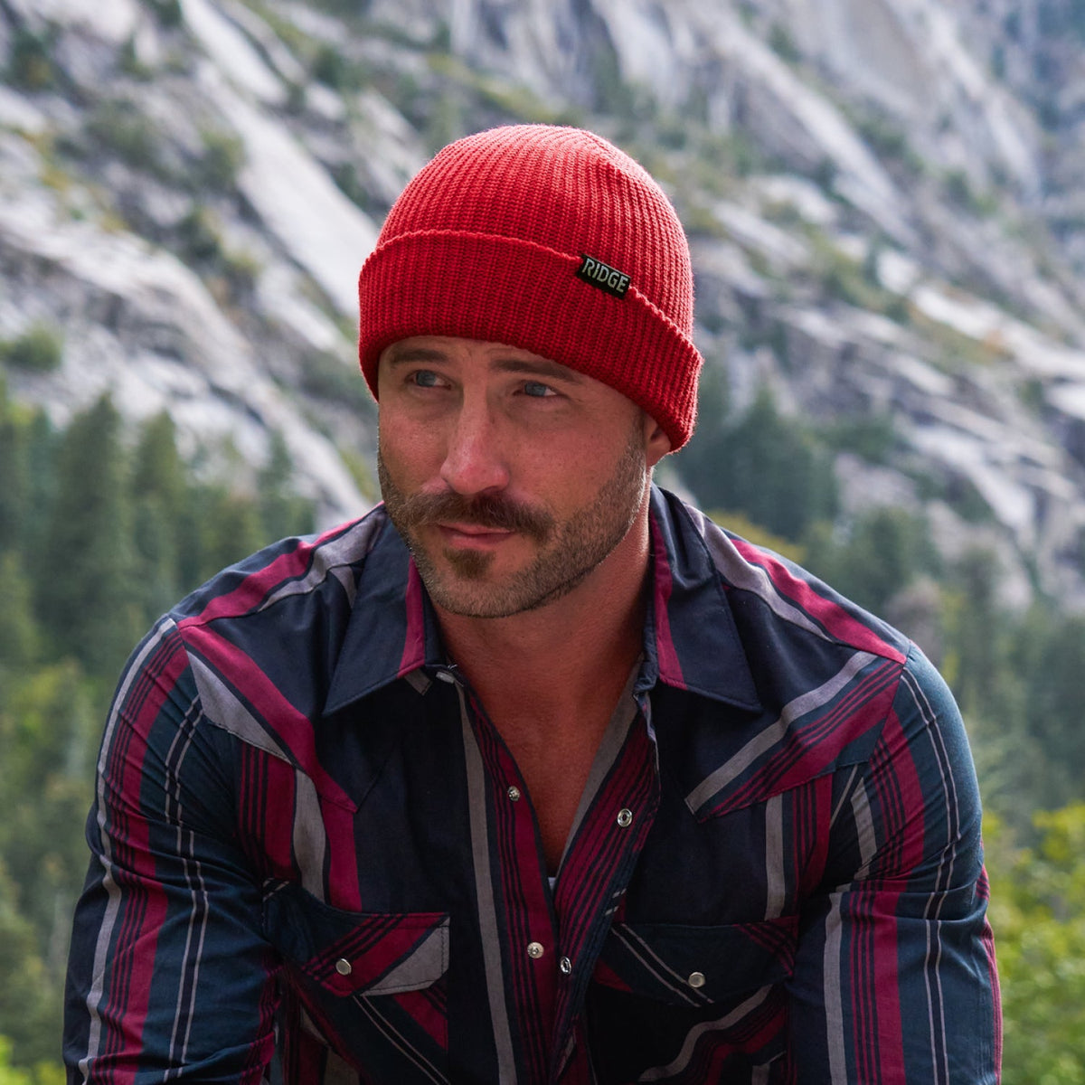 Classic Cuffed Beanie - Rodeo Red - Image 7