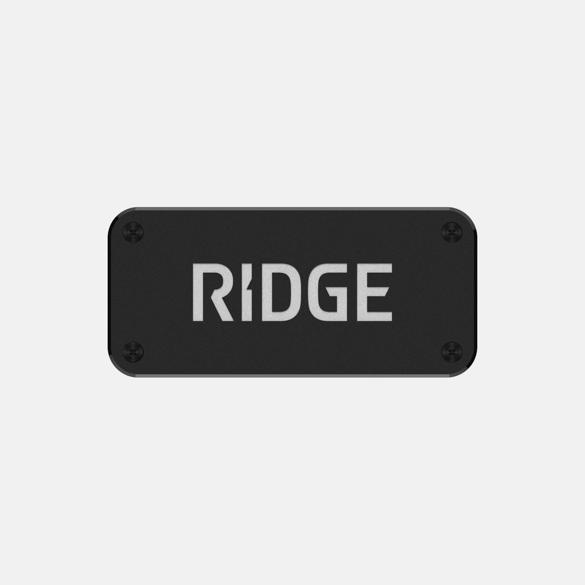 Ridge Logo Plate - Royal Black - Image 2