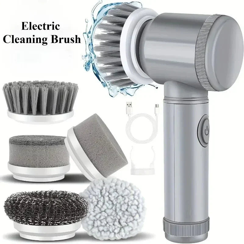 Electric Spin Scrubber Cleaning Brush
