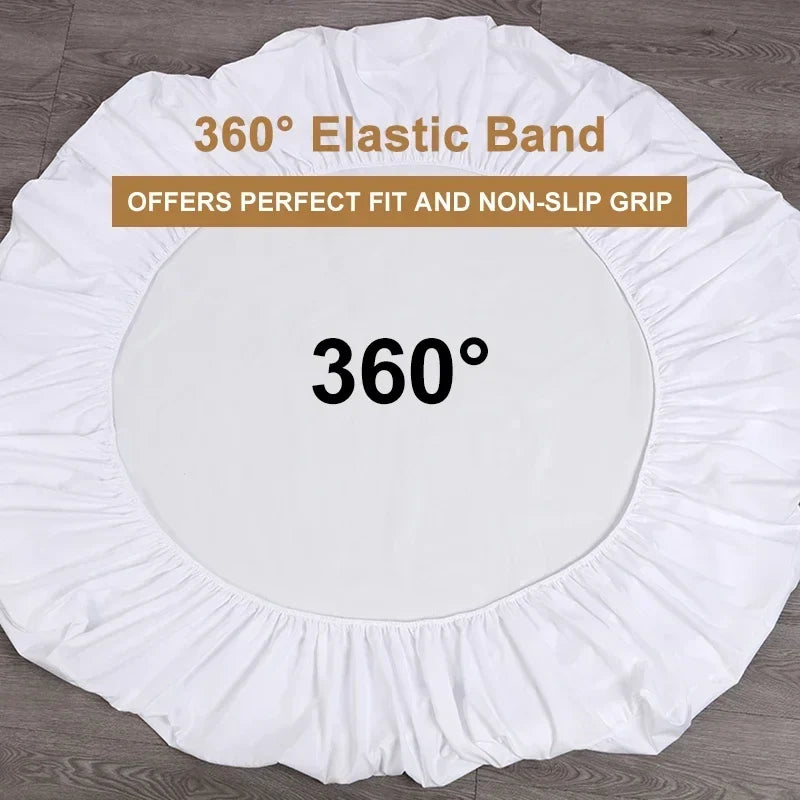 Waterproof Bed Fitted Sheet - Image 3