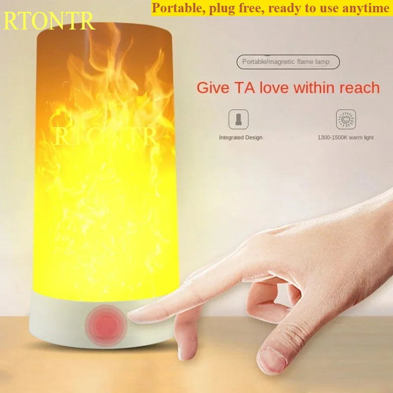 LED Flame Night Lamps