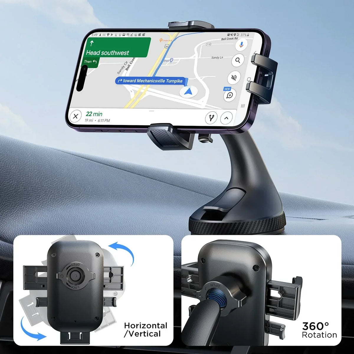 Joyroom 360° Car Phone Holder - Image 5