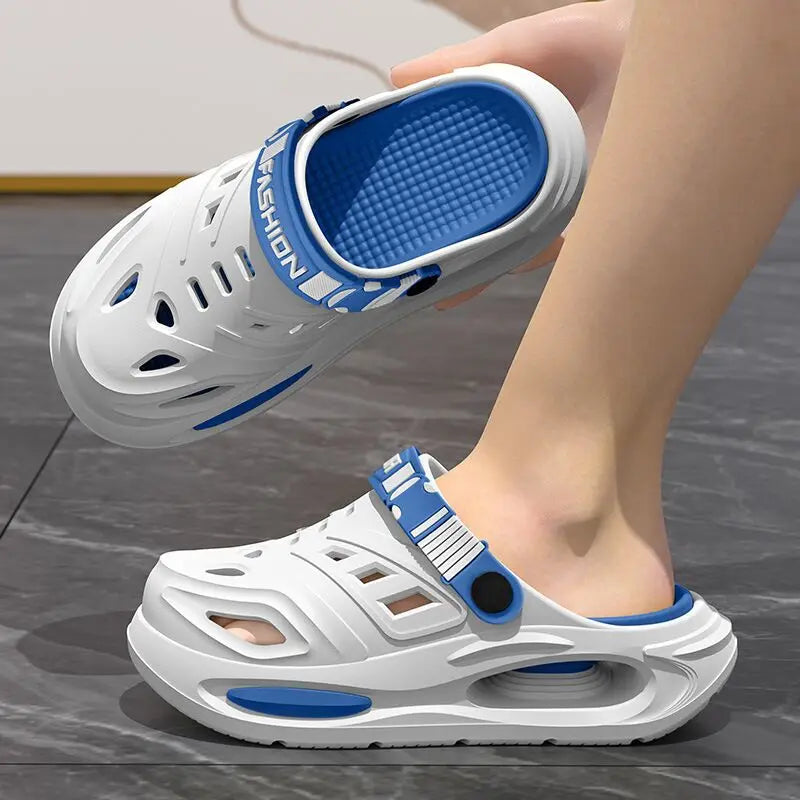 Arch Support Cushioned Slippers for Everyday Wear - Blue