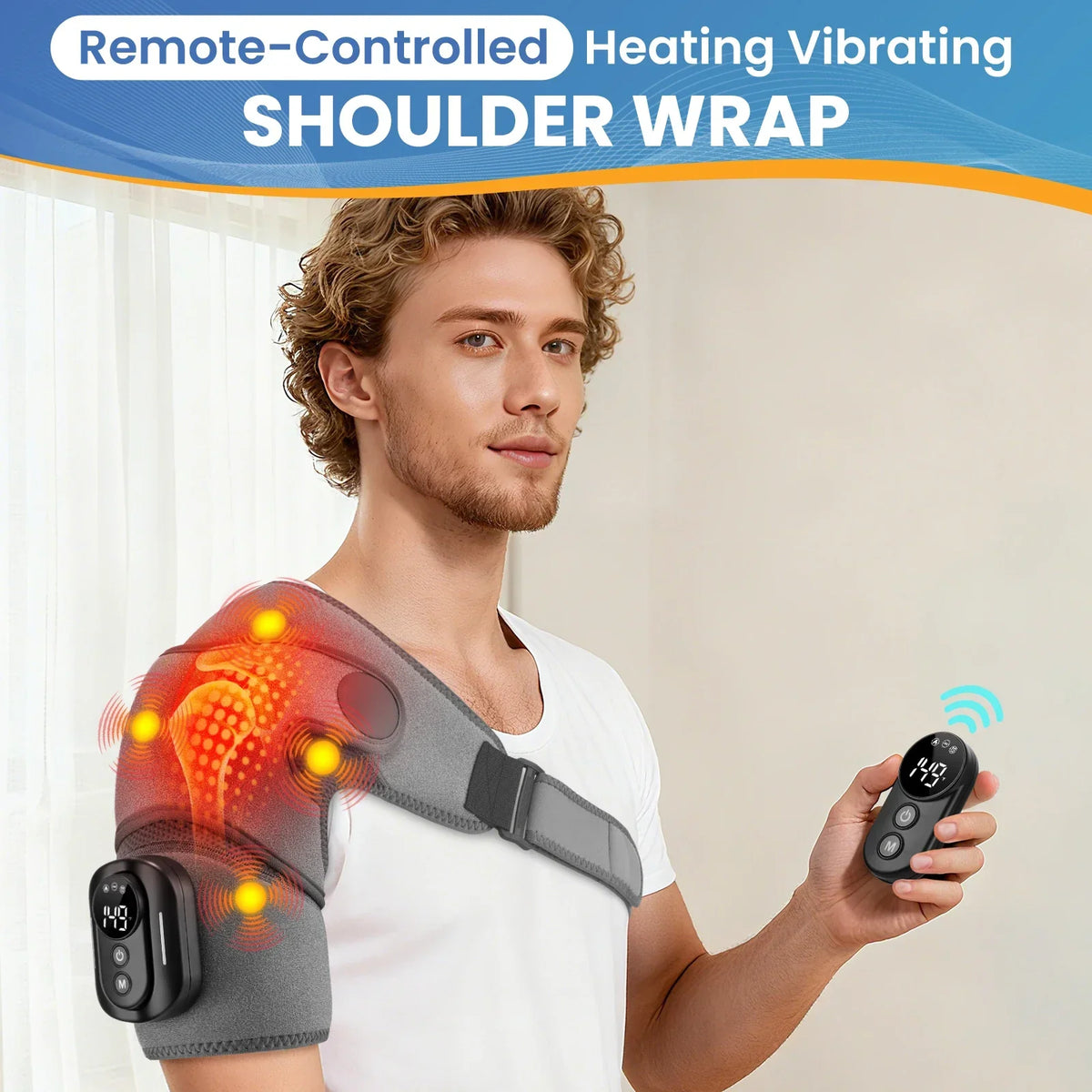 Heated Shoulder Massage Belt - Image 6