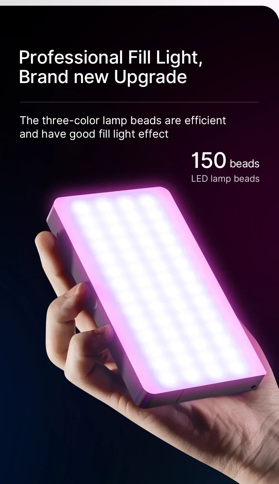 Ulanzi LT002 7" RGB Pocket Fill Light - Image 14